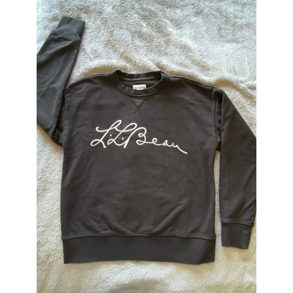 L.L.Bean Signature Crewneck Camp Sweatshirt M s53a